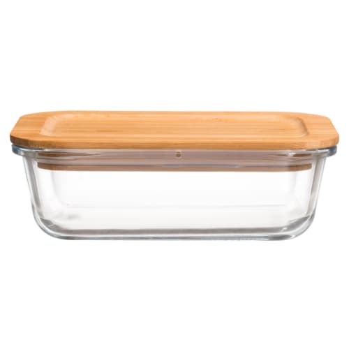 Oppbevaringsboks med trelokk 0,64L