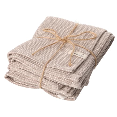 Kjøkkenhåndkle 2-pk beige 50x70 FanniK