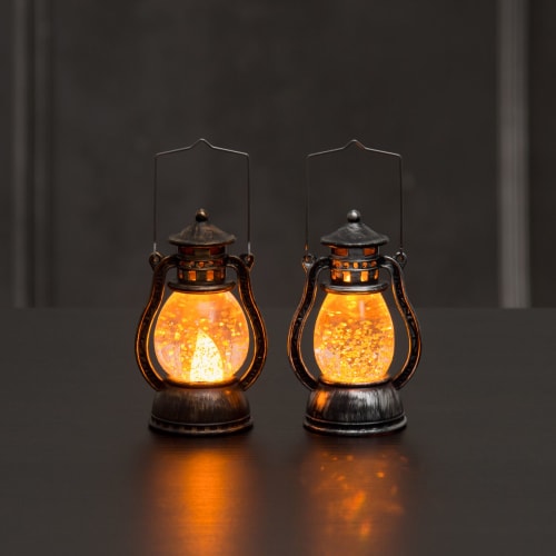Dekorlykt LED 12 cm assortert