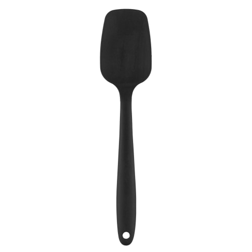Slikkepott / skje sort 28 cm