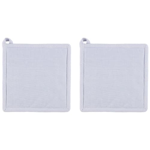 Gryteklut 2-pk lysblå 20x20cm FanniK