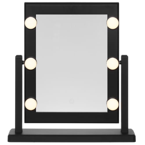 Speil med LED lys 20,5x29cm