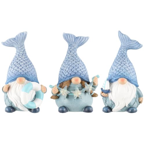 Hagefigur gnom 17,5cm 3ass