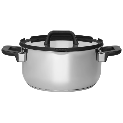 Gryte med glasslokk 5,2L 24 cm