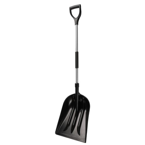 Snøskuffe med stålskaft 140cm.