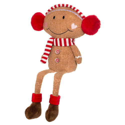 Dekorfigur pepperkakemann sittende 48 cm