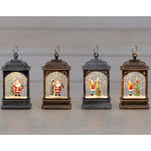 Dekorlykt LED Snøfall 13 cm assortert