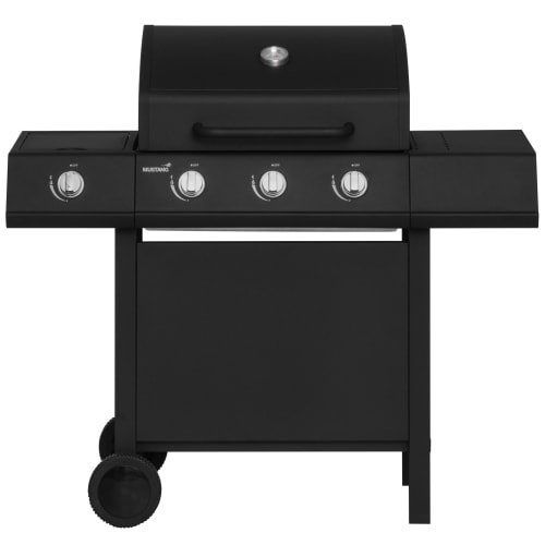 Gassgrill Kingsville 3+1 Sort