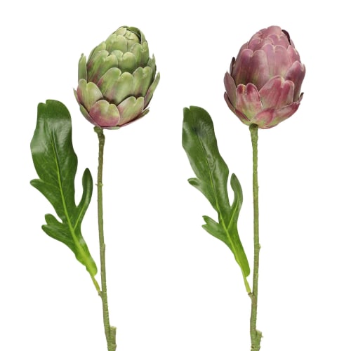Blomst artisjokkgren 47 cm Assortert