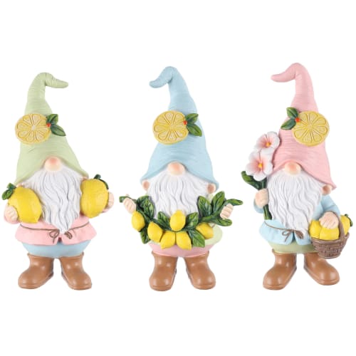 Hagefigur gnom 22,5cm 3ass