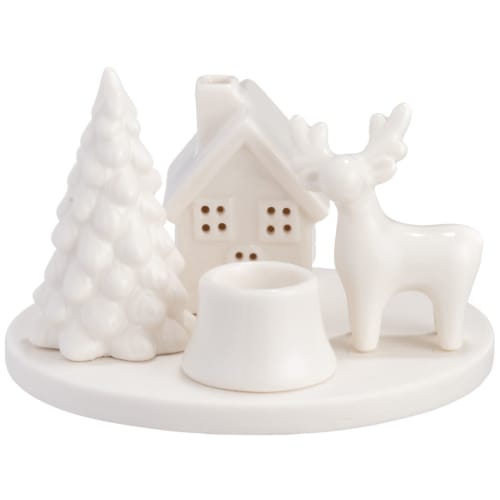 Lysestake Vinterstemning 8 cm