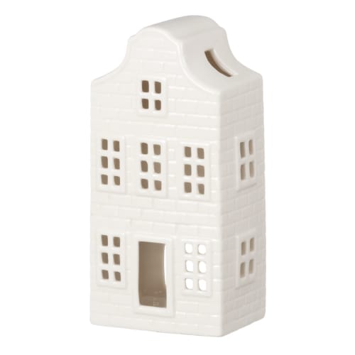 Dekorhus Copenhagen Hvit 18cm