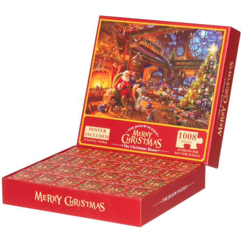 Adventkalender Puslespill 1008 brikker