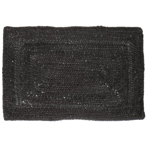 Spisebrikke jute koksgrå 48x33 cm