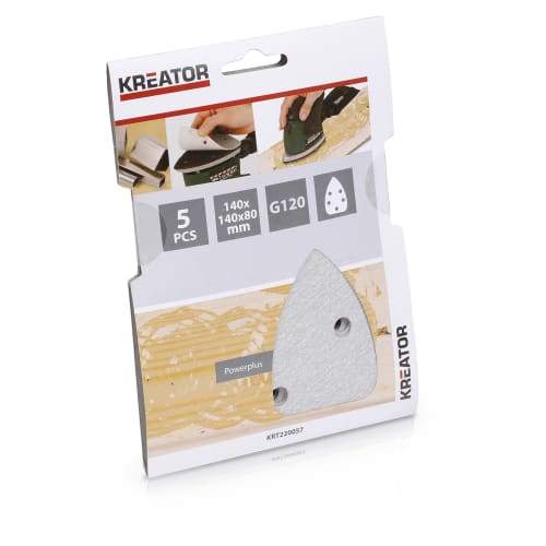 Pussepapir 5 pk K120 for maling minisliper 140 x 140 x 80 mm