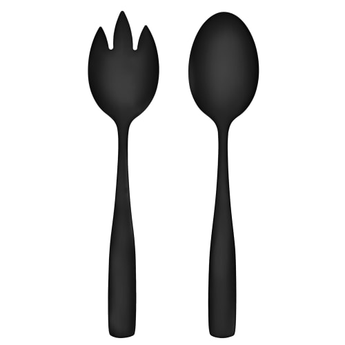Salatbestikk 2 deler sort