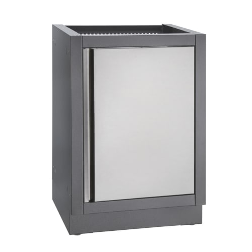 Innbyggingsmodul Oasis med justerbar dør grå