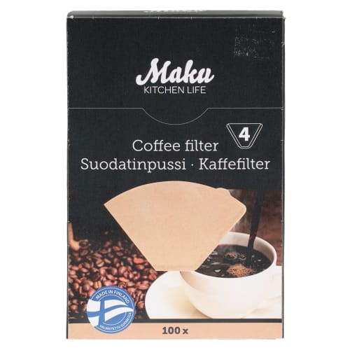 Kaffefilter str 4 100pk