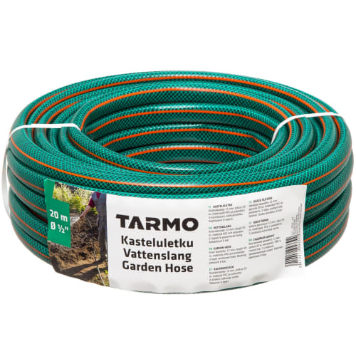 Hageslange 1/2" grønn 20m