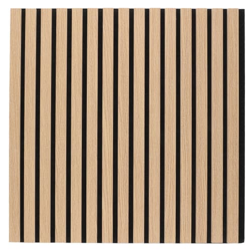 Veggplate akustisk panel 60x60cm natur