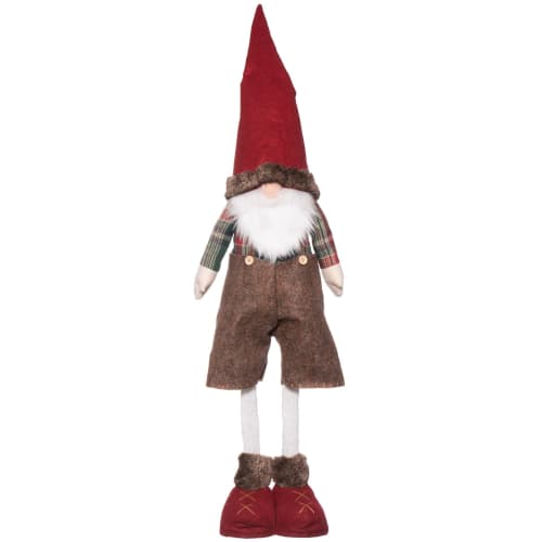 Nisse gnom med teleskopben 95 cm