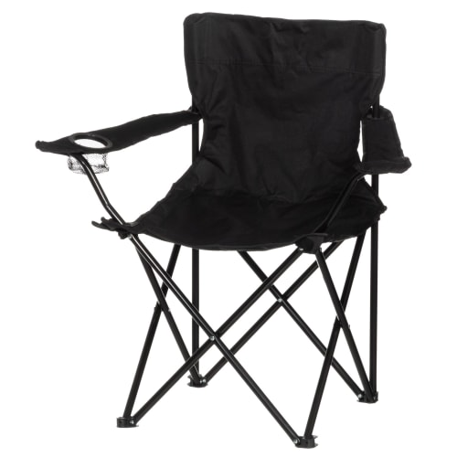 campingstol med flaskeholder