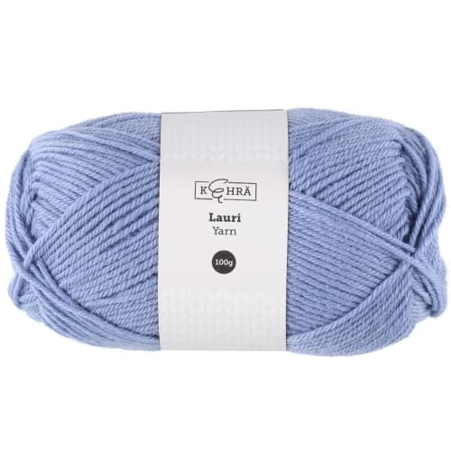 Ullgarn Lauri himmelblå 100 g