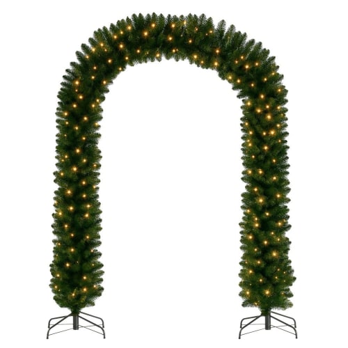 Girlander bue med LED-lys 165x240 cm