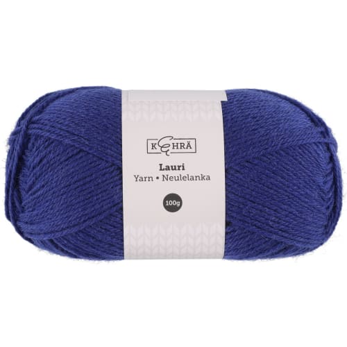 Ullgarn Lauri blå 100 g