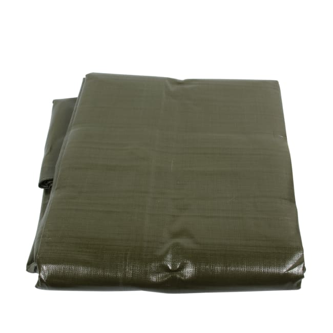 Presenning 6 x 8 m. 250 gr grønn