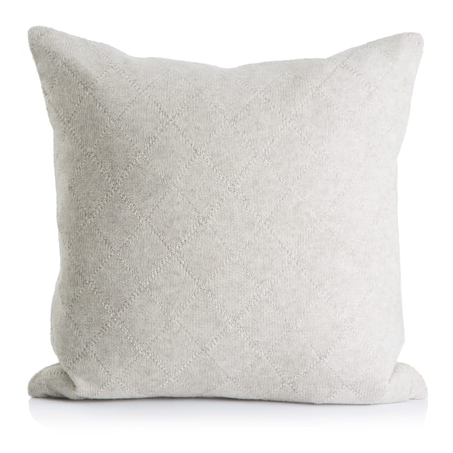 Pute lys beige lammeull med dunfyll H:15 B:50 D:50 Madame