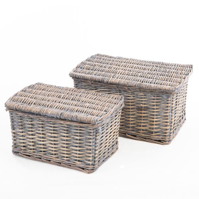 Kiste Songvaar s/2 grå kurv