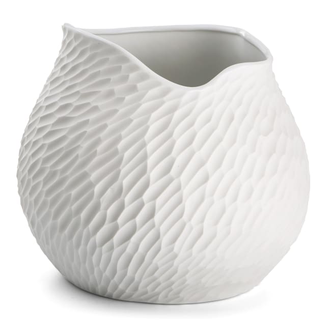 Vase Fredrikke hvit Madame