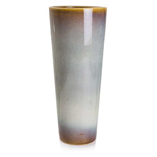 Vase Josefine beige/sennep  H:36 B:15 D:15 Madame