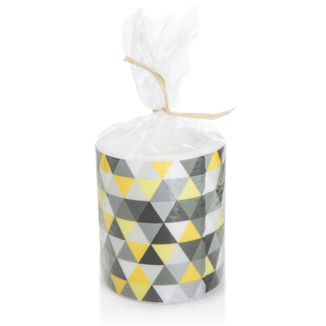 Kubbelys "Gule Triangler" Ø9x10 cm