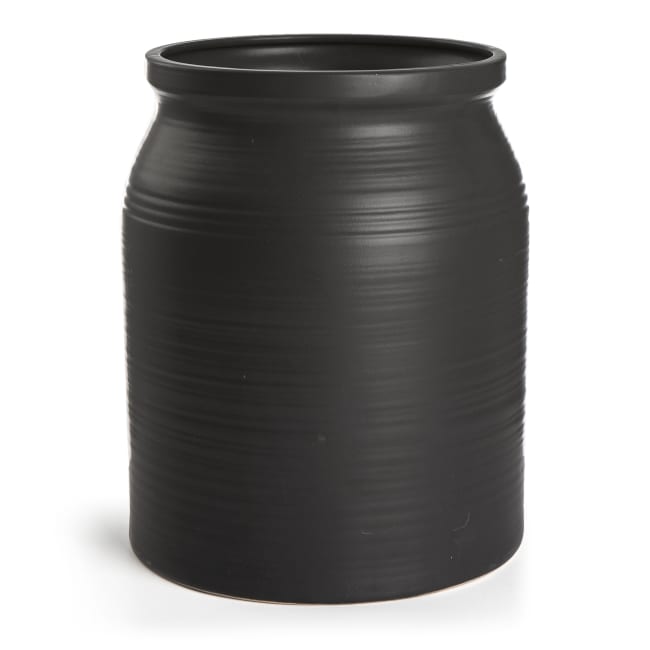 Vase Solid matt sort 31 cm