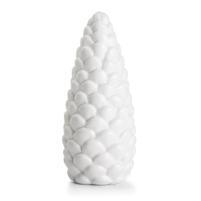 Kongle hvit H:14 cm