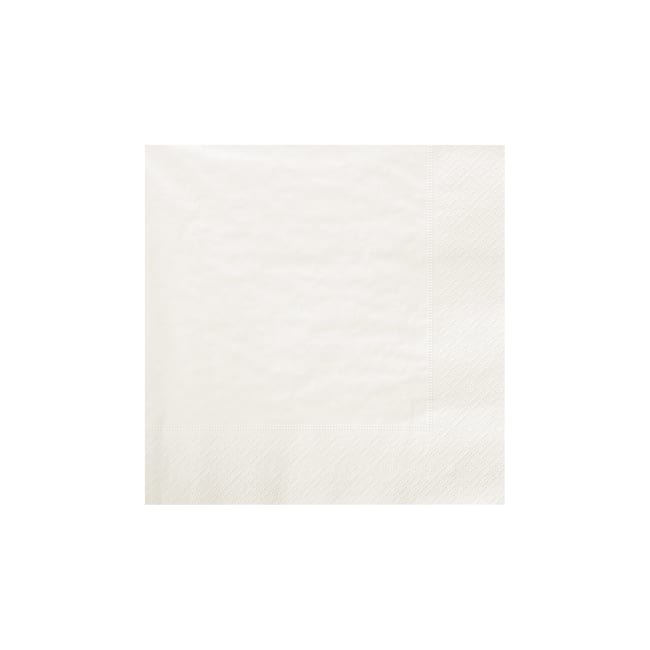 Serviett Enjoy Plain 20 pk offwhite 40x40 cm