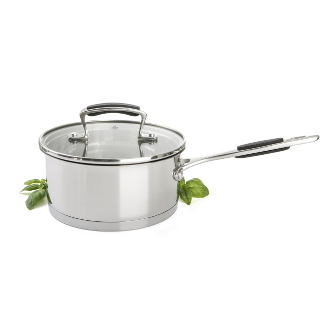 Talent skaftekjele stål m/glasslokk 1,5 l