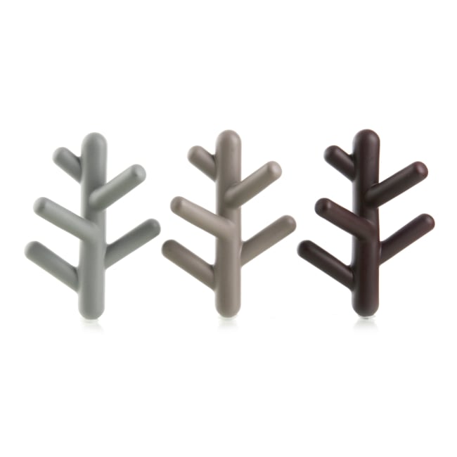 Knagg Z Collection lilla/grå/muldvarp L:14 cm