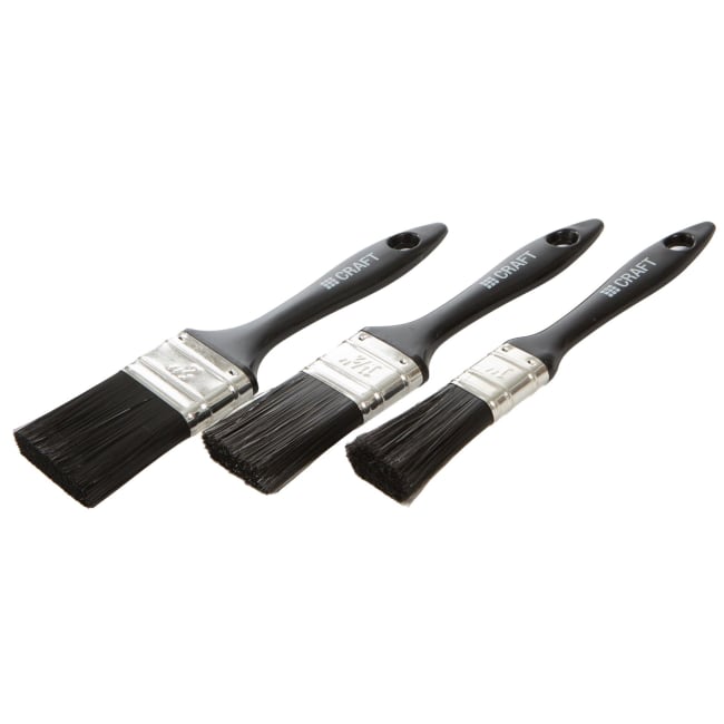Malepenselsett 3pk 25,38 og 50mm