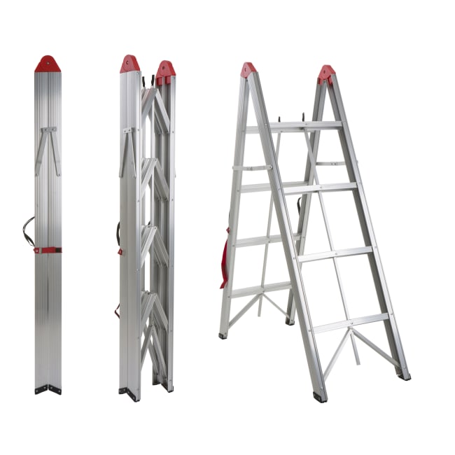 Gardintrapp sammenleggbar 4 trinn EN131 max 150 kg