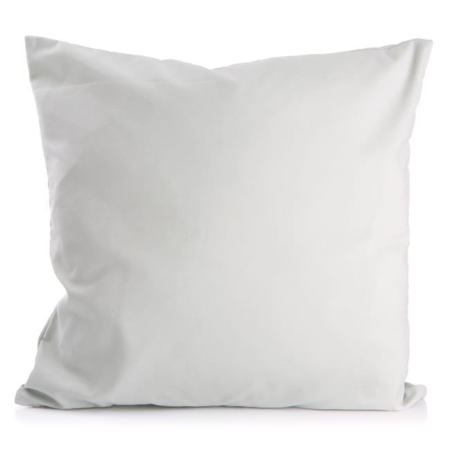 Pute m/polyester fyll grå 50x50