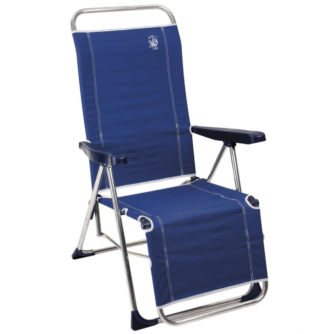 Strandrecliner blå