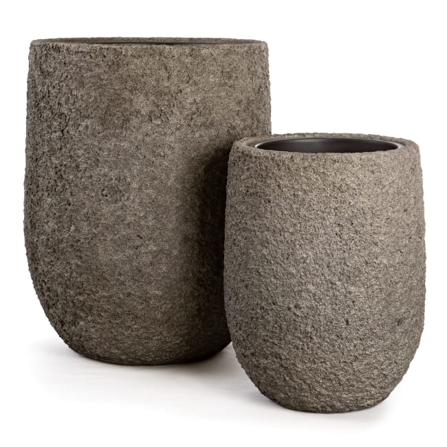 Potte sett a 2 mørk brun