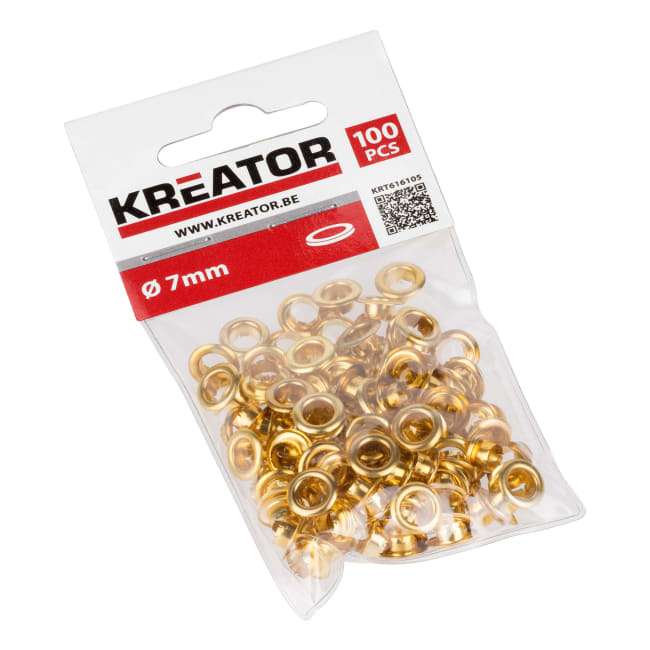 Malje 100pk 7mm messing