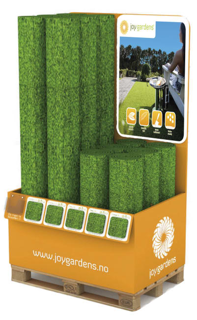 Display gress Joy Gardens