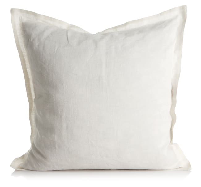 Putetrekk Linea 100% lin offwhite 50x50 cm