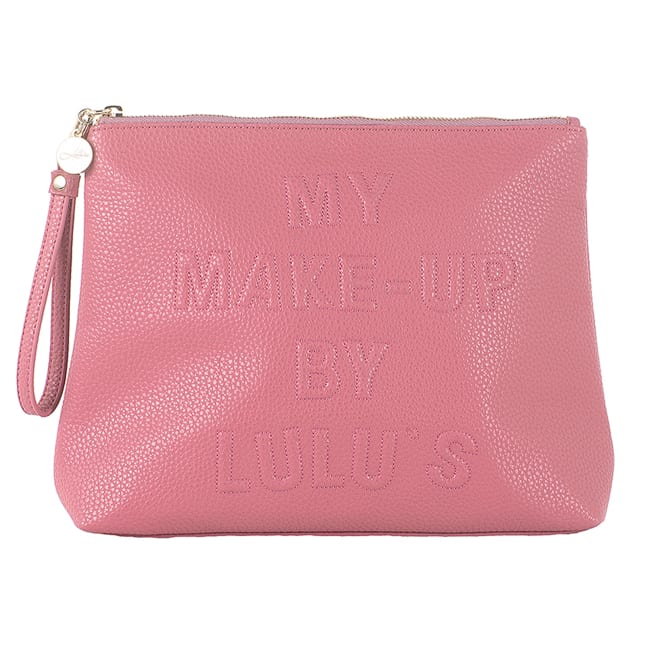 Toalettveske ''my make up'' rosa stor