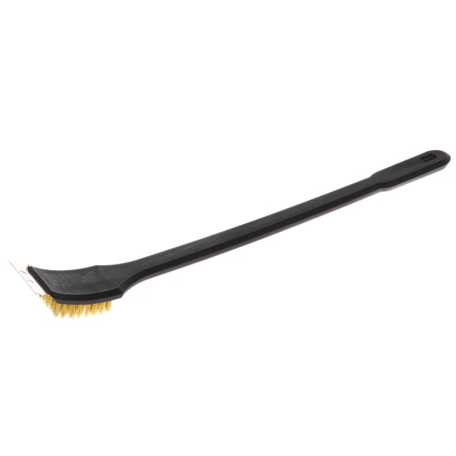 Grillbørste messingbust 46cm